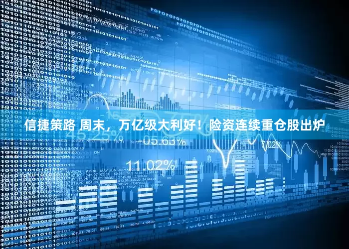 信捷策路 周末，万亿级大利好！险资连续重仓股出炉