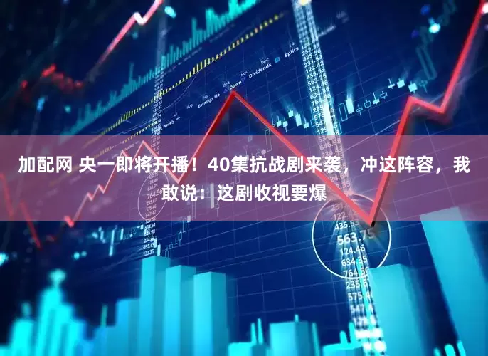 加配网 央一即将开播！40集抗战剧来袭，冲这阵容，我敢说：这剧收视要爆